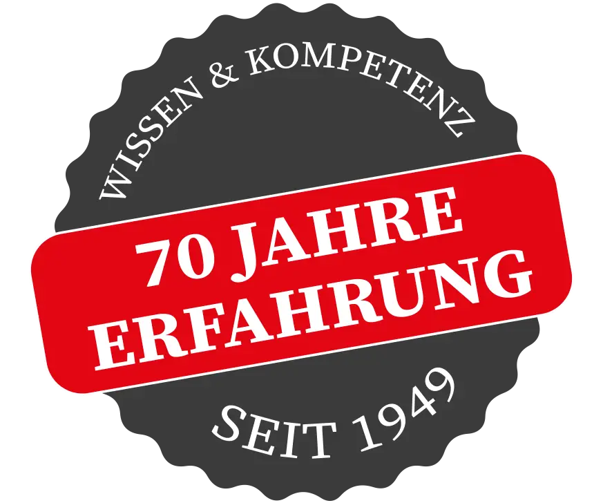 Wissen & Kompetenz - 70 Jahre Erfahrung