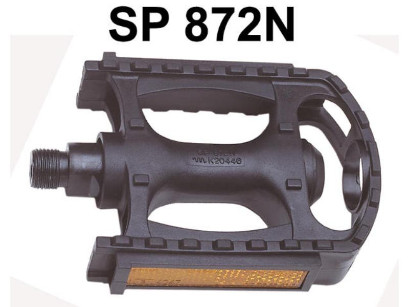 Paire De Pédales VTT Union Résine Noir - 9/16'' - P2R PR137656 - Neuves