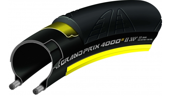 Continental Grand Prix 4000 S Ii Umfang Continental Grand Prix 4000 S II sw/gb (212077)