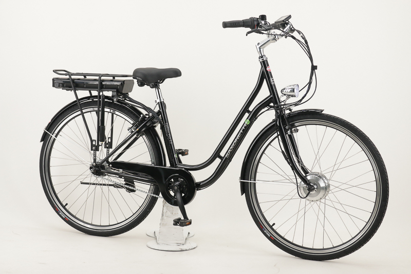 Saxonette  Fashion 2.0 E-Bike 7 Gang Nabenschaltung mit Rücktritt 418Wh Akku 11,6 Ah schwarz  Rahmenhöhe: 45 cm