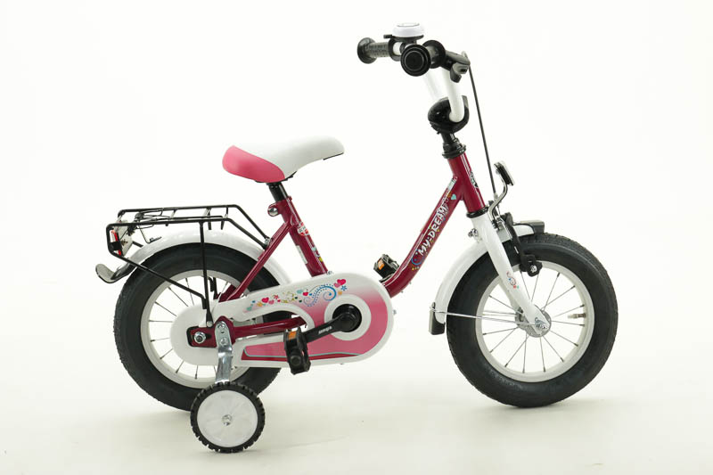 My Dream 12,5 Zoll Kinderrad mit Rücktrittbremse lila Rahmenhöhe: 23 cm