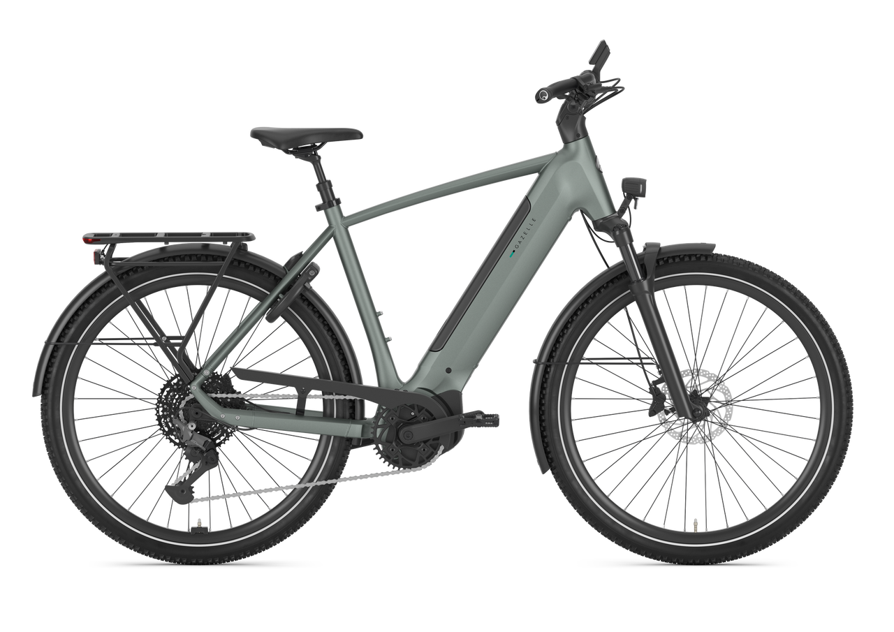 E-Bike Gazelle Ultimate T11 High-Step twilight green 800