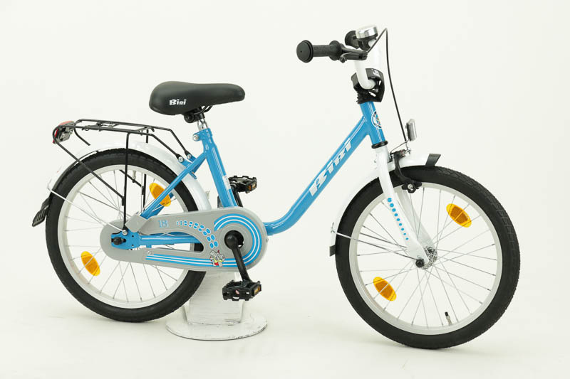 Bibi 18 Zoll Kinderrad mit Rücktrittbremse blau Rahmenhöhe: 28 cm
