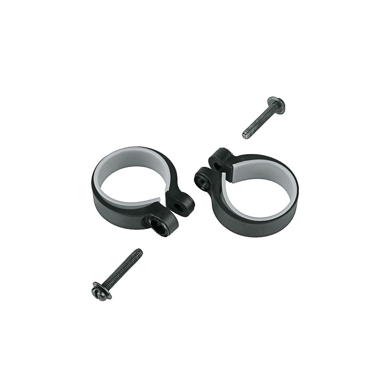 Colliers De Fixation SKS Pour Tringles 34-37 Mm - Noir - Lot Stable Et Sûr