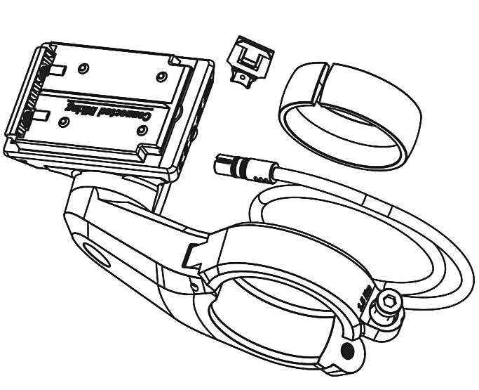 Magura Nachrüst-Kit 1-Arm-Halter 31,8 (145524