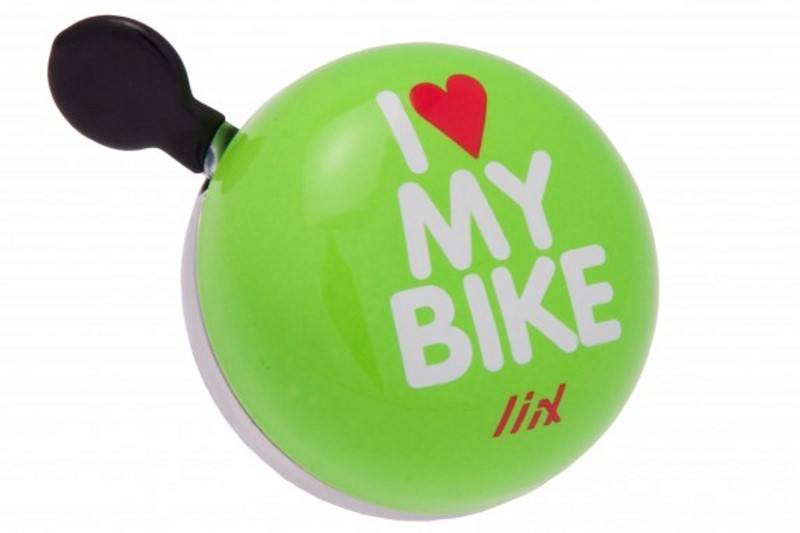 LIIX I Love my bike Neon grü Glocke (512844)