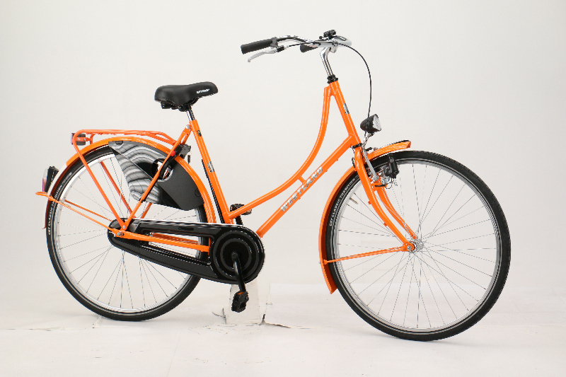 Westland Nostalgie 28 Zoll Wave Damenrad mit Rücktrittbremse orange Rahmenhöhe: 55 cm
