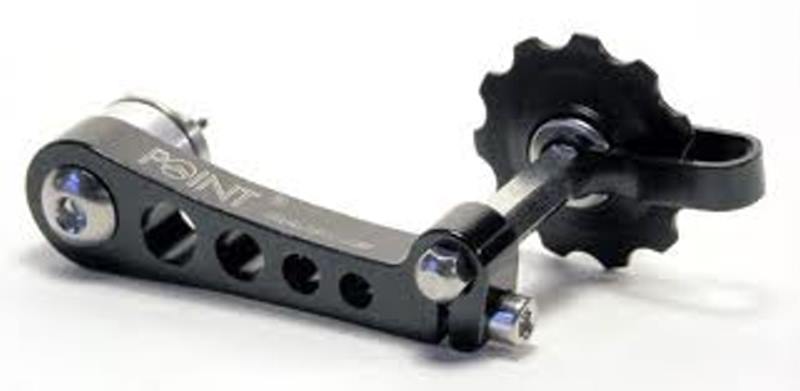 Point Kettenspanner Schwarz - Universell Für Alle Gängigen Fahrrad-Kettenstreben