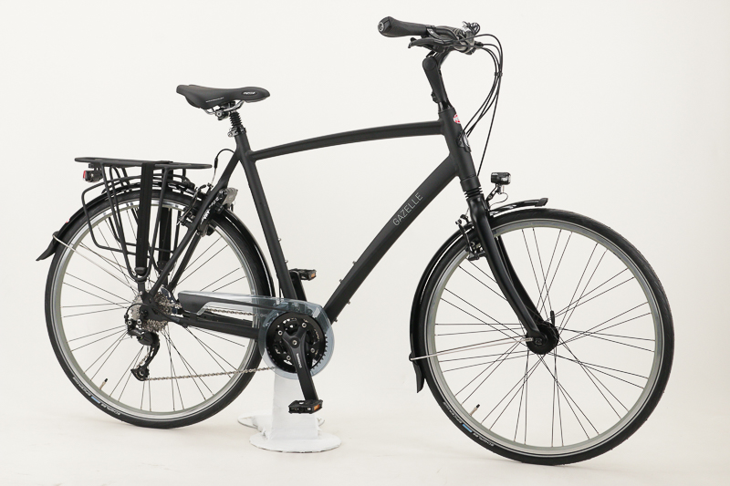 Gazelle Chamonix T27 28 Zoll Herrenrad 27-Gang Kettenschaltung schwarz Rahmenhöhe: 65 cm