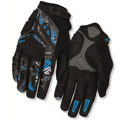 Giro Xen Handschuhe voll sw/blau Größe: Größe: Gr. M