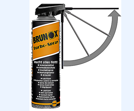 Brunox Turbo-Spray - Fahrradreiniger, Fahrradöl