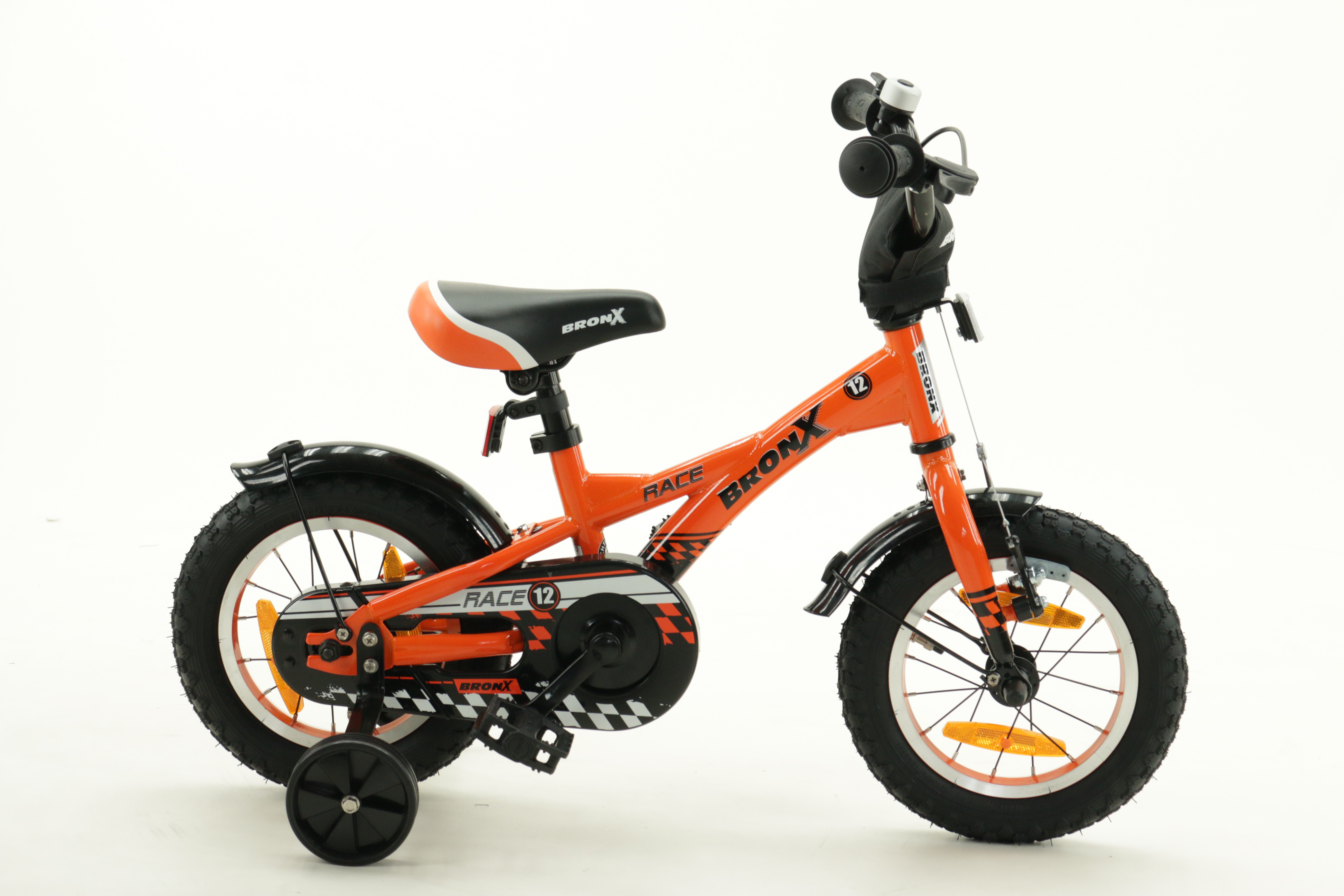 Bronx BRONX Race 12" Spielrad mit Rücktrittbremsnabe 12 Zoll orange Rahmenhöhe: 19 cm