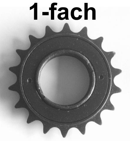 Ragos Schraub-Kranz 18 1fach f.  BMX