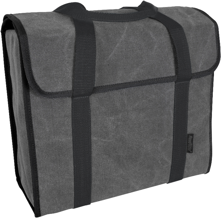 Xcase Fahrradtaschen: Doppel-Gepäckträgertasche, Wasserabweisend, Mit