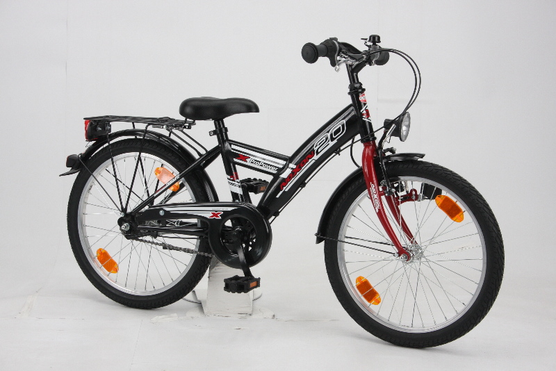 Kinderfahrrad 20 Zoll Mit Gangschaltung Und Rücktrittbremse Noxon 20 Zoll kinderfahrrad 3 Gang Nabenschaltung schwarz