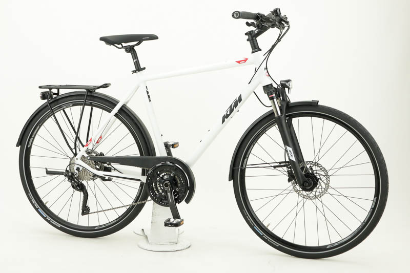Ktm Veneto Light Disc Herren Weiß 2018 KTM Veneto Light Disc Trekkingrad 30 Gang Kettenschaltung