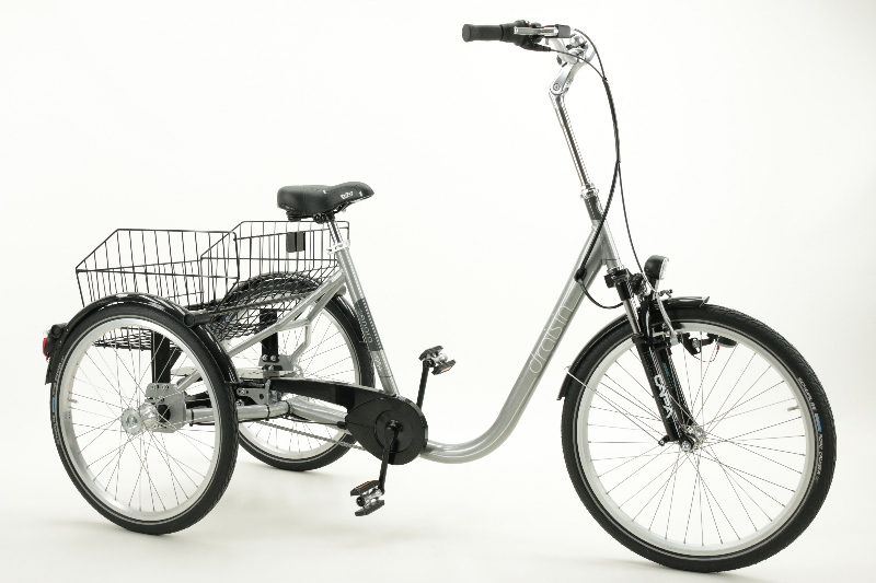 Draisin Senora Dreirad 24 Zoll Unisexfahrrad 7 Gang Nabenschaltung