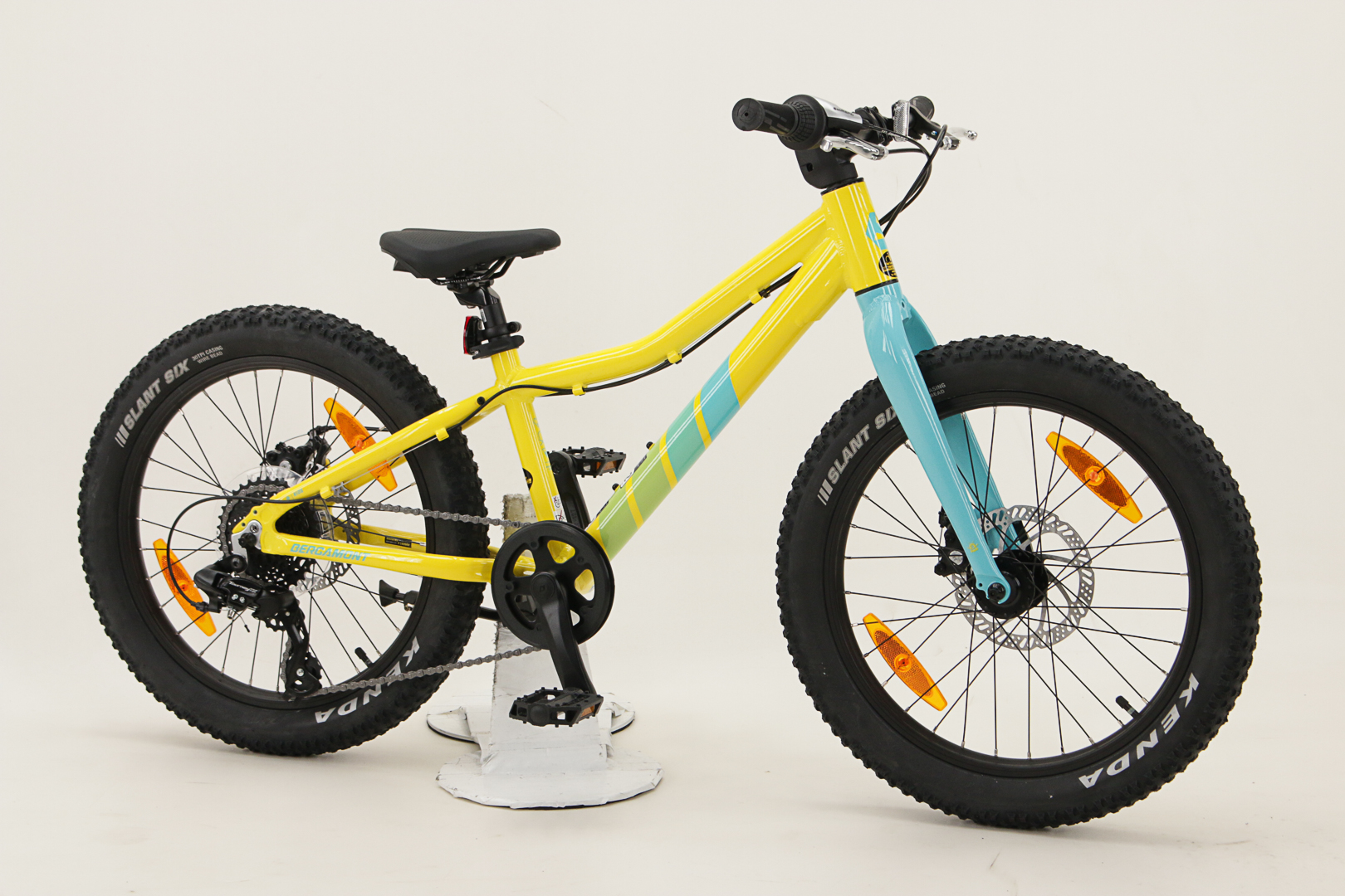 ROGONPDK 20 Zoll Kinderfahrrad Mountainbike, 7 Gang Kinderfahrrad Für Jungen Und Mädchen Mit Trinkflasche, Aufbewahrungstasche, Kompassglocke