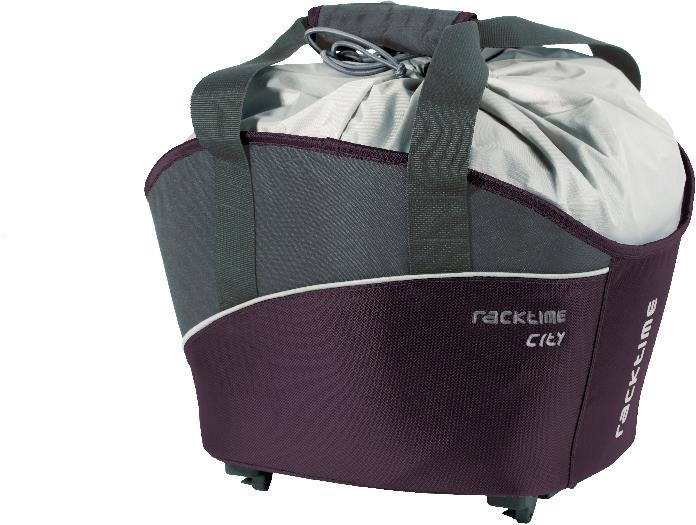 Sacoche De Vélo Racktime Talis 2.0 - 8 Litres, Bleu/gris, étanche Avec Système Snapit 2.0 - 5