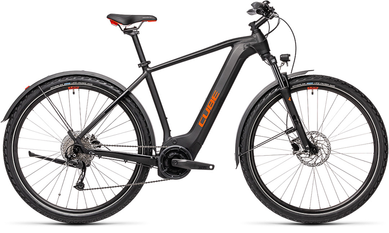 Kit Cadre Cube Nature Hybrid 50 Cm - Alu, Roues 28", Avec Moteur Bosch - Neuf