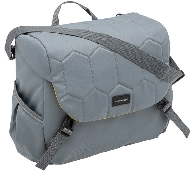 Borsa Doppia New Looxs Mondi Joy Double - 38 Litri, Poliestere Idrorepellente, Nero, Con Tasche E Chiusura A Scatto
