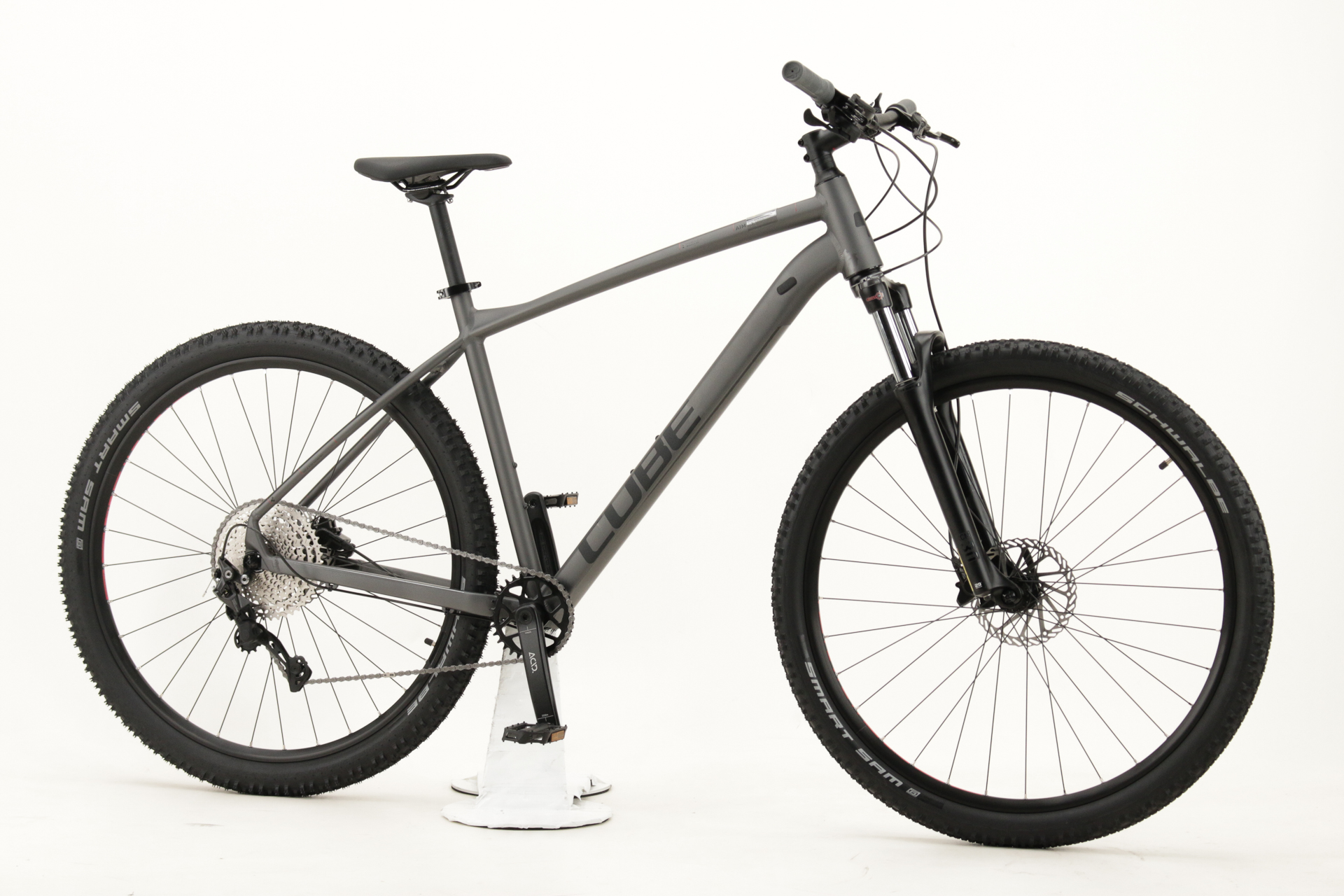Cube Aim EX 29 Zoll MTB 10-Gang Kettenschaltung grau Rahmenhöhe: