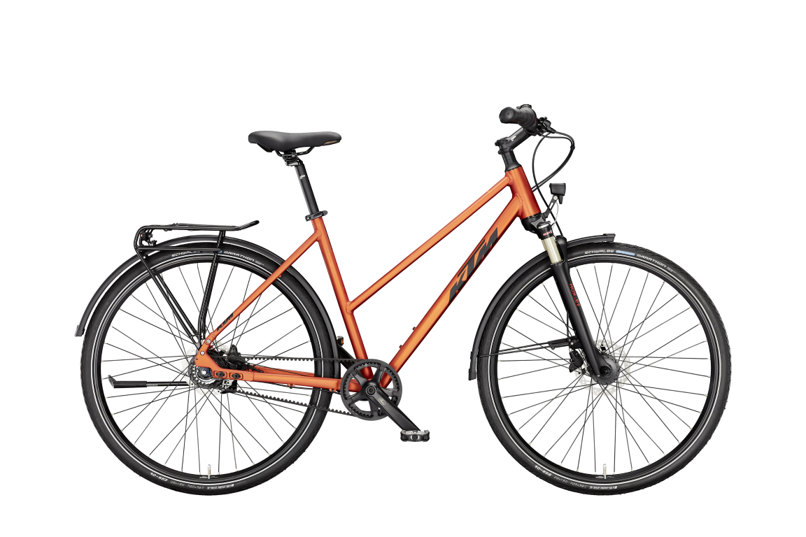 Trekkingrad KTM Life Eight Trapez Burnt Orange Matt Rahmenhhen:46