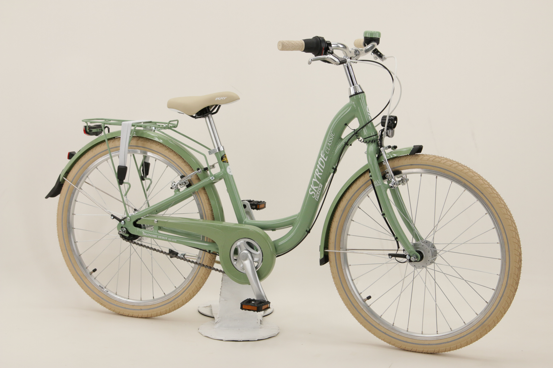 Puky 9518 FS Z8 Béquille Latérale Pour Vélo Enfant Z8 Et 24 Crusader/Skyride En Aluminium - Support Stable Et Robuste