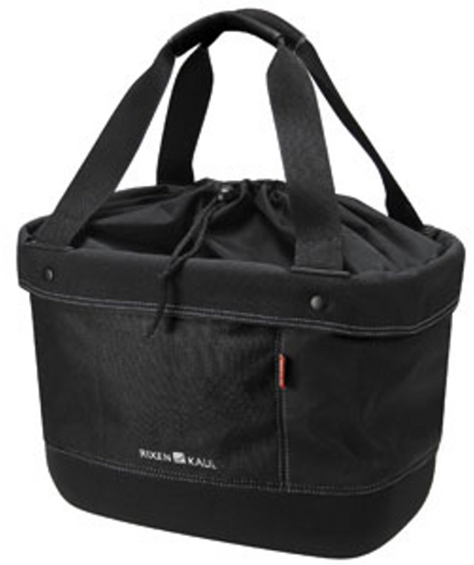 Sac Shopper Alingo GT KLICKFIX Pour Porte-Bagages Vélo - Rouge Crème - 41x29x24cm