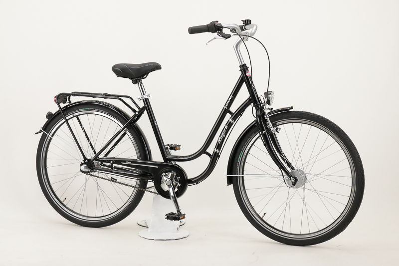Ragos Sunny 3N 28 Zoll Retro Damenrad 3-Gang Nabenschaltung mit Rücktrittbremse schwarz Rahmenhöhe: 46 cm