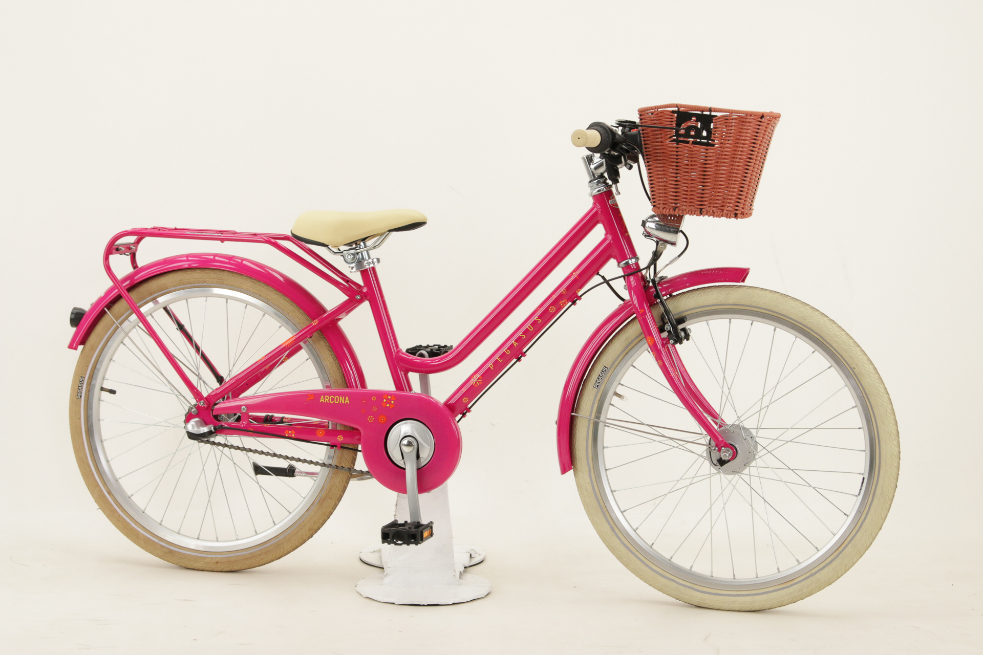 Cybic 24 Zoll Mdchen Fahrrad Retro Cruiser Mit 7-Gang Shimano Alu Rahmen  Niedriger Einstieg 145-160 Cm 7-Gang Shimano Mdchenrad