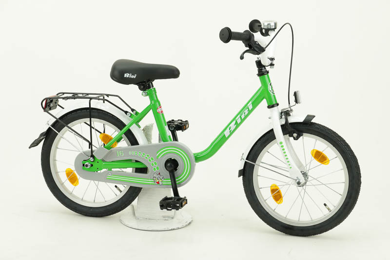 Bibi 16 Zoll Kinderrad mit Rücktrittbremse 16 Zoll grün Rahmenhöhe: 28 cm