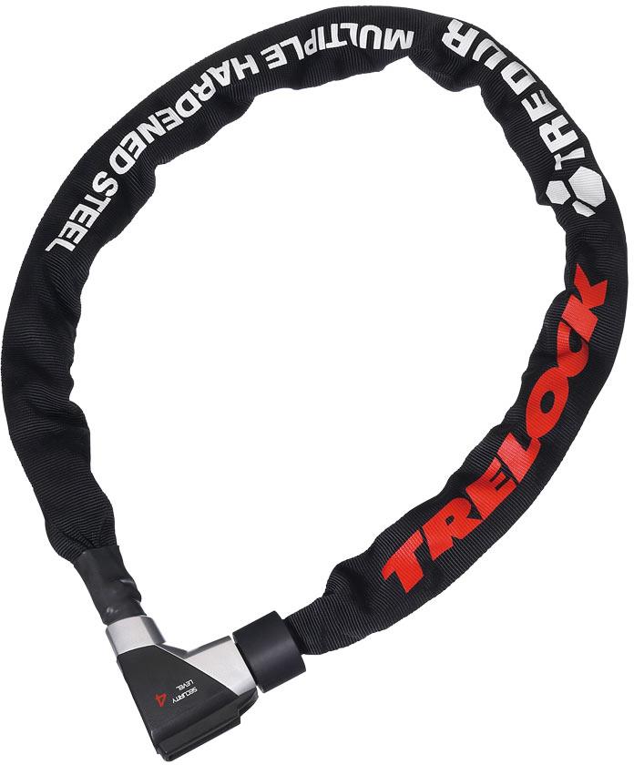 Trelock BC 360/110/6 Code Zahlen-Kettenschloss – 110 Cm Länge, Sicherheitsstufe 3, Korrosionsgeschützt, Mit Frei Einstellbarem Zahlencode