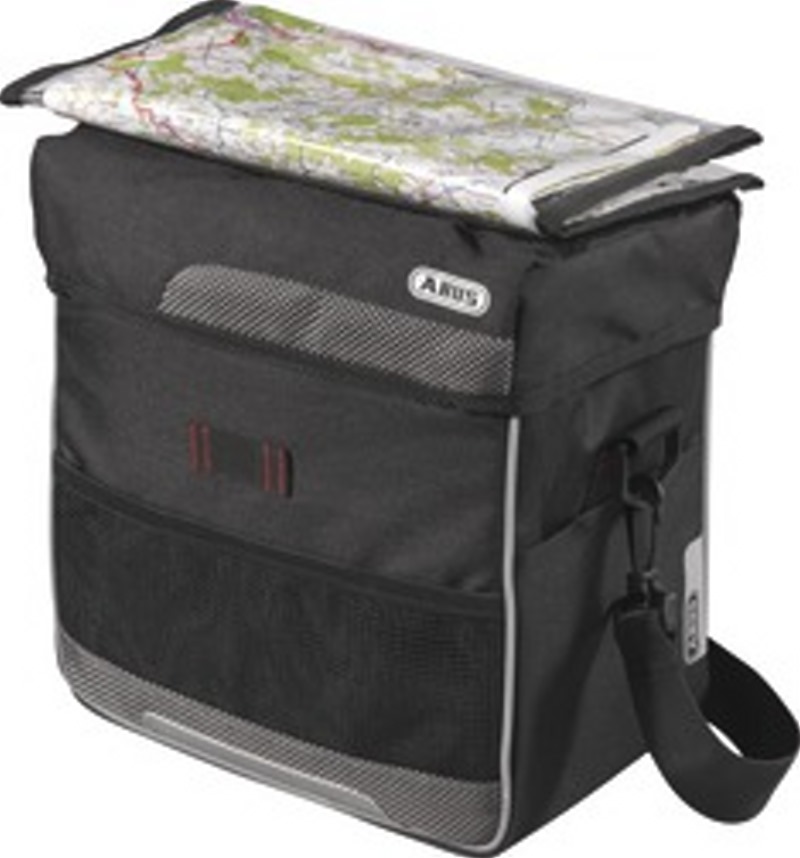 Sacoche Cadre ABUS Basico 1,2L - Sacoche Vélo Quotidienne Imperméable