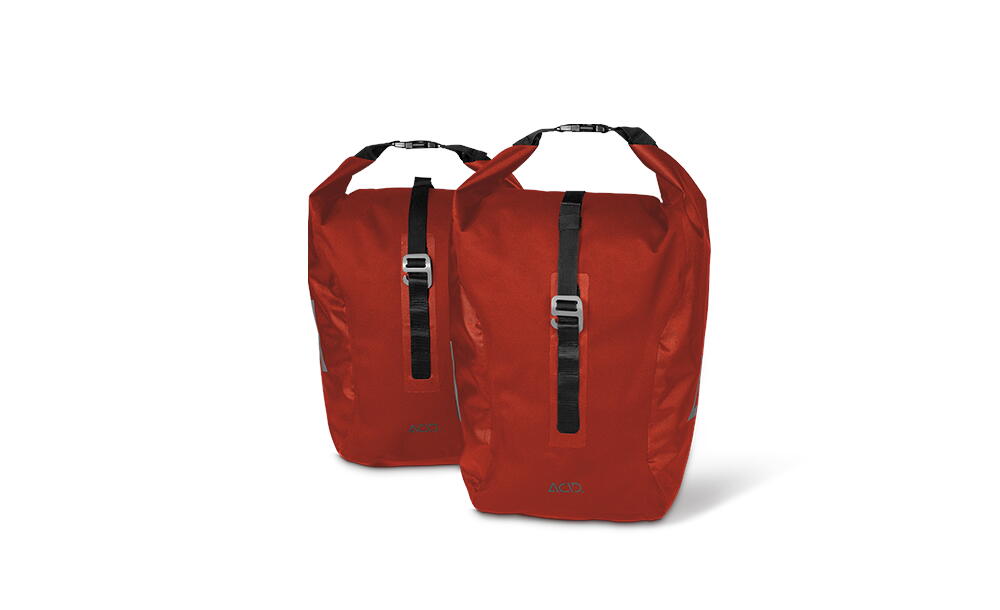 ACID Fahrradtasche flame´n´black