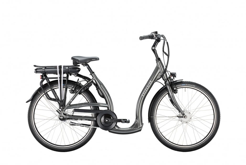 Excelsior Tiefeinsteiger E 28 Zoll E-Bike 7-Gang Rücktrittbremsnabe 468Wh 13Ah Akku grau Rahmenhöhe: 50 cm