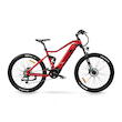 CycleDenis Ace2 RD-M01 MTB 27,5" Fullsuspension-MTB E-Bike 10-Gang Kette Mittelmotor 16 Ah Herrenfahrrad 10 Gang Kettenschaltung rot Rahmenhöhe: 46 cm