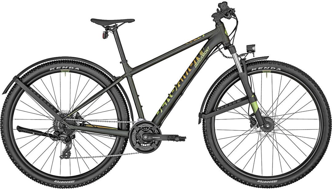 Bergamont Revox 3 EQ 27,5"/29"  ATB/ MTB-Street 24-Gang Shimano Kette, Disc Brakes 27,5 Zoll 24 Gang Kettenschaltung grün Rahmenhöhe: 41 cm