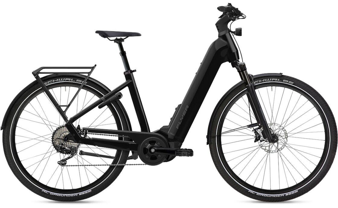 Flyer Upstreet 7.10 28 Zoll E-Bike 10-Gang Kettenschaltung 630Wh 20.1Ah Akku schwarz Flyer Rahmenhöhe: M