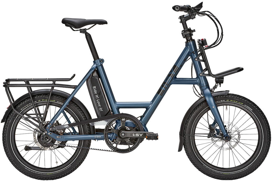 I:SY XXL R14 ZR 20 Zoll Kompakt E-Bike 14-Gang Freilauf Nabenschaltung 500Wh 13.4 Ah Akku blau Bosch Rahmenhöhe: 51 cm
