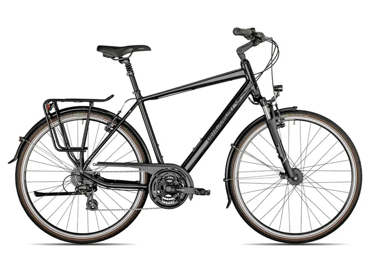 Bergamont Horizon 3 Gent  28 Zoll 24-Gang Shimano Kettenschaltungschwarz Rahmenhöhe: 52 cm