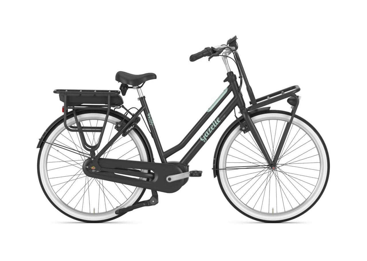 Gazelle Miss Grace C7+ HMB City 28 Zoll 7-Gang Rücktrittbremsnabe 500Wh 13,4Ah Akku schwarz Bosch Rahmenhöhe: 59 cm