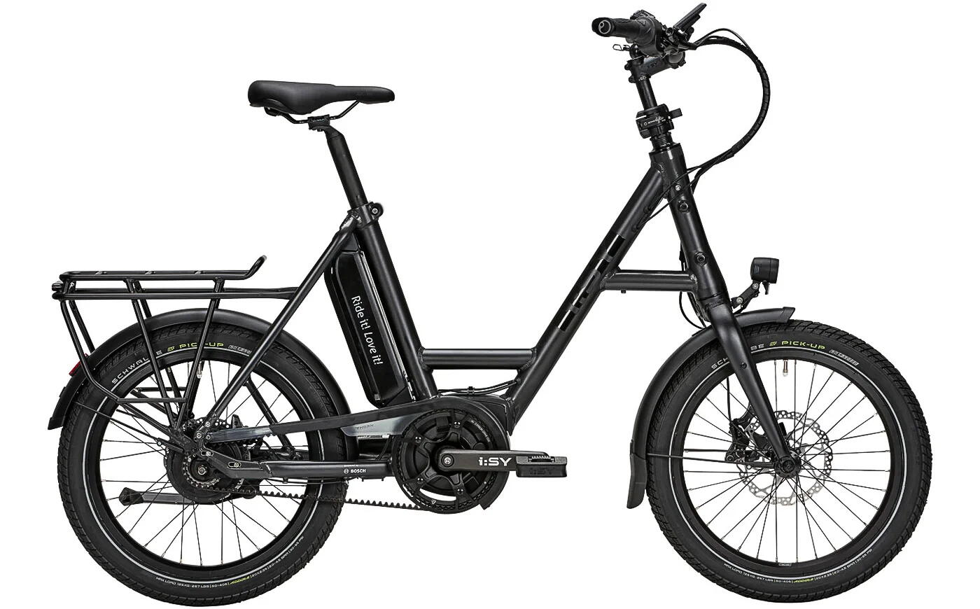 I:SY N3.8 ZR 20 Zoll E-Bike stufenlose Nabenschaltung 360Wh Akku schwarz Bosch Rahmenhöhe: 47 cm