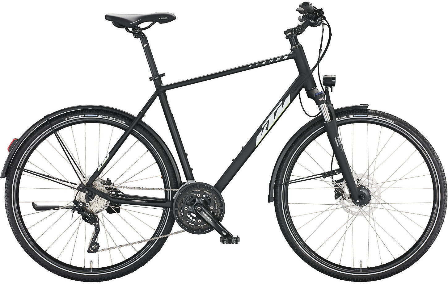 KTM Avenza Cross Street 28" Street-Crossbike 30-Gang Shimano Deore + Disc Brakes 28 Zoll 30 Gang Kettenschaltung schwarz Rahmenhöhe: 56 cm