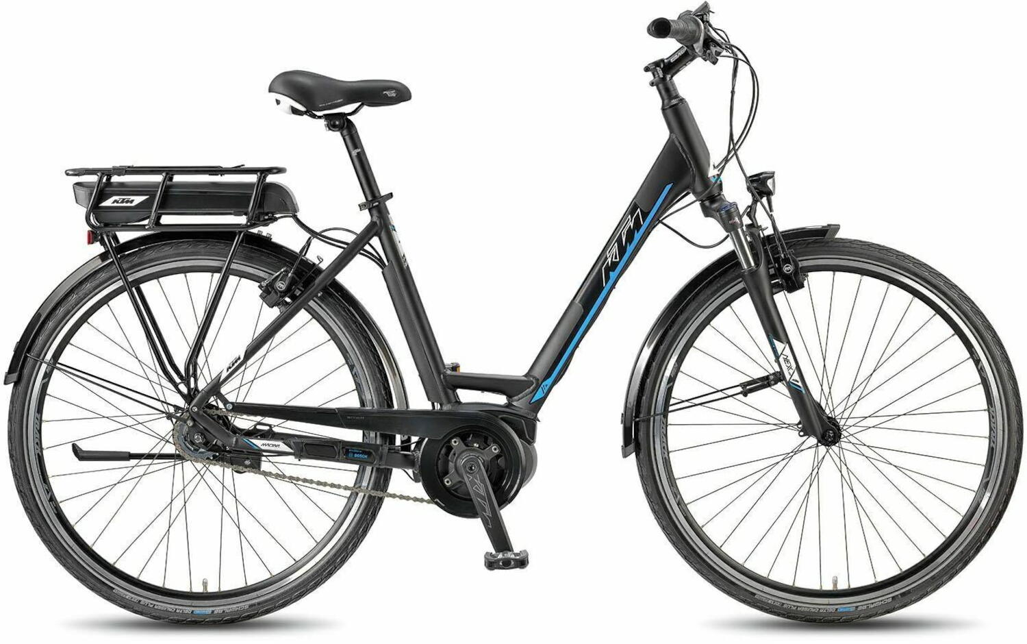 KTM Macina Classic 8RT 28 Zoll Wave 8-Gang Rücktrittbremsnabe 500Wh 13,4Ah Akku schwarz Bosch Rahmenhöhe: 56 cm