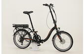 Ragos FOL-AL-EBK 20" Falt-E-Bike mit 7-Gang Kettenschaltung und Vorderrad-Nabenmotor 10,4 Ah faltrad 7 Gang Kettenschaltung schwarz Greenway Rahmenhöhe: 25 cm