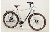Corratec E-Power C29 SE 3.0 CX7 Belt Trapez City-/Trekking E-Bike Enviolo 750Wh Smart 20,1 Ah Herrenfahrrad stufenlose Enviolo silber Bosch Rahmenhöhe: 50 cm