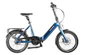 Flyer Upstreet2 7.43 20 Zoll Falt-E-Bike 5-Gang Freilaufnabe 500Wh 13.4Ah Akku blau Bosch Rahmenhöhe: Onesize