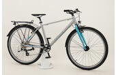 KETTLER Alu-Rad Grinder Street 27,5" ATB 9-Gang Shimano Kettenschaltung 27,5 Zoll kinderfahrrad 9 Gang Kettenschaltung silber Rahmenhöhe: 38 cm