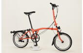 Brompton C-Line Explore 16 Zoll Faltrad 6-Gang Naben-/Kettenschaltung orange Rahmenhöhe: 24 cm